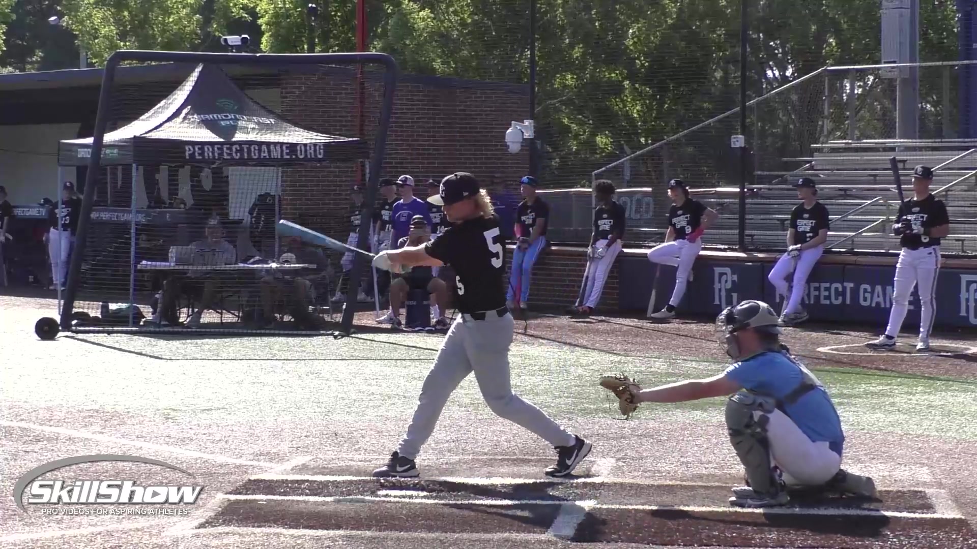 Keegan Killebrew BP 2024 WWBA Workout Showcase (June 21) | PerfectGame.tv